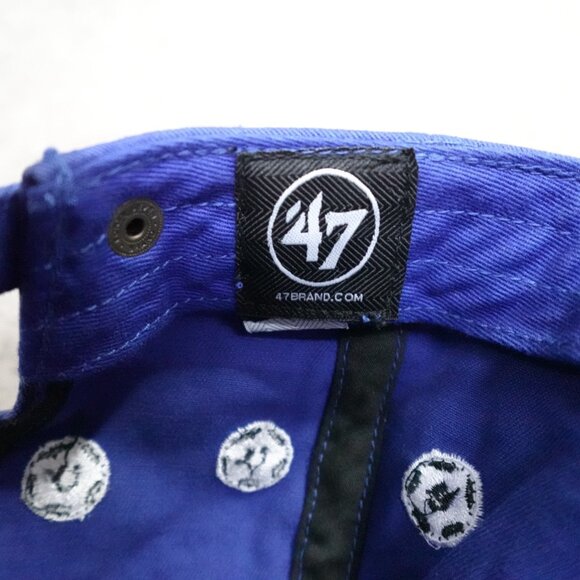 Saint Louis FC Hat Blue Strapback Dadhat '47 Brand Cotton Embroidered All Over - Picture 5 of 8